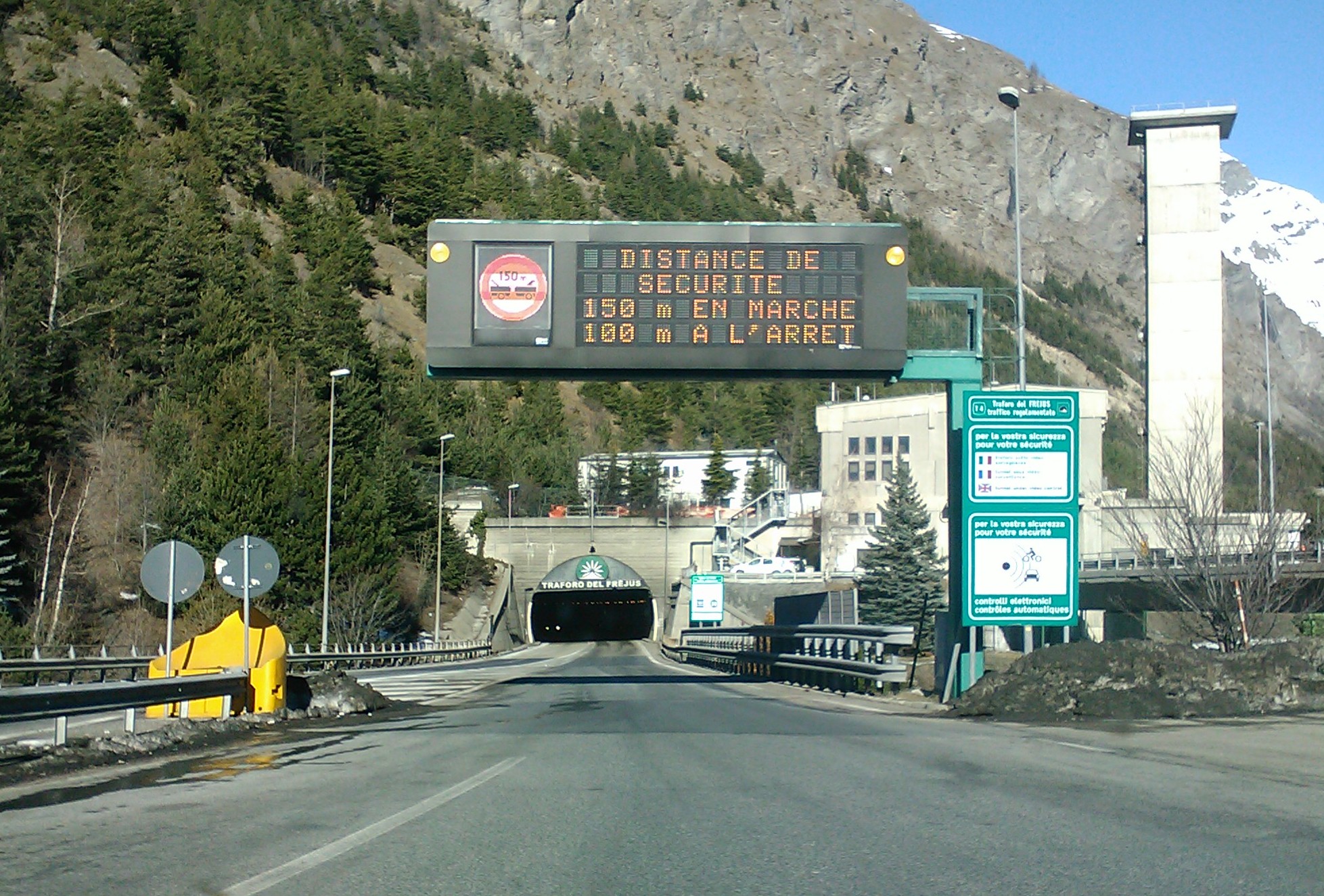 Traforo Frejus imbocco